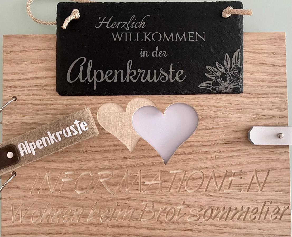 شقة Wohnen Beim Brotsommelier - Alpenkruste دارمشتاد المظهر الخارجي الصورة